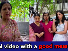 "Girl mocks old lady for wearing Sari, rich son teaches her a lesson", motivational video gives a good message on social media