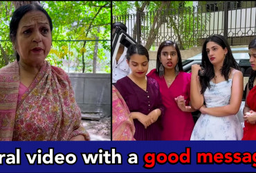 "Girl mocks old lady for wearing Sari, rich son teaches her a lesson", motivational video gives a good message on social media