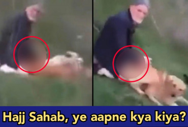 Man caught raping a Male dog, but people recorded everything on their camera