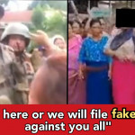 Manipur: local women caught removing their clothes and threatening Jawans of fake rape cases