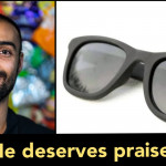 Indian entrepreneur creates Sunglasses from recycled Chips packets, this is his contribution to environment protection