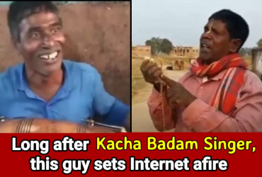 After Kacha Badam Singer, this guy is going Viral fast, people call him "Bichara Ashique"