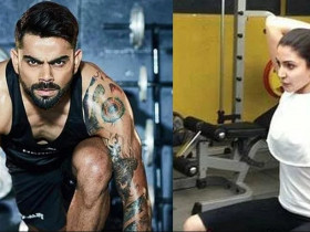Kohli quickly replied to a fan who said, "And they say you can’t be muscular if you don’t eat meat"