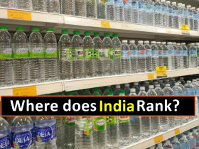 How much does bottled water cost in each country? Where does your country Rank?