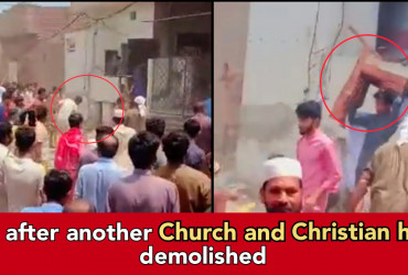 Pakistan Muslims demolish more than 21 Churches, 378 Christian houses- says Christian Rights Activist Faraz