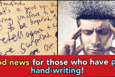 People with poor handwriting are likely to be smart and intelligent