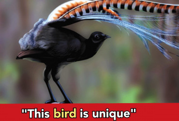 This is a Lyre bird, it can mimic virtually any bird in jungle, it can even copy Police Siren