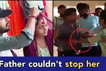 Muslim girl Shabnam marries Hindu boy inside police station while her father watched