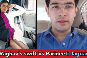 Parineeti Chopra is way richer than Raghav Chadda, She drives Jaguar and he drives Swift