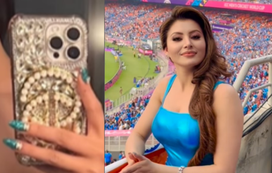 Urvashi Rautela loses "24 Karat Real Gold iPhone" during Ind vs Pak match, Police reacts!