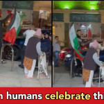 Muslims in London celebrate as Hamas terrorists kill, rape and paraded naked woman in Israel