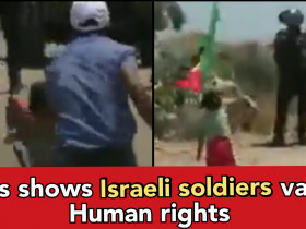 Video shows Palestine extremists using kids as human shields, when Israeli soldiers came to capture them
