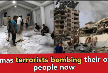 Hamas Terrorists bombed hospital, killed Palestine people only to blame Israel