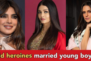 7 Senior Indian actresses got lucky enough to marry young boys