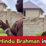 Black African Brahman recites Sanskrit Mantra better than many Indian Pujaris