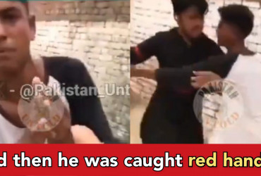Muslim guy abducts a small kid and asexually molests her, caught red handed