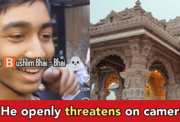"If Modi goes, I will destroy your temple," Muslim boy spews venom on camera
