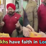 Sikh groups distribute sweets and candles requesting people to celebrate Ayodhya Ram on 22nd