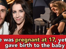 She was forced to abort her baby at 17, but she didn't- the baby is Justin Bieber