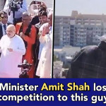 Video: This guy cut the kite of Amit Shah, and Amit Shah cheered for him