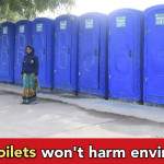 Special toilets set up in Ayodhya for massive crowd flocking to the city