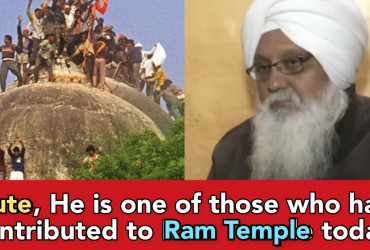 Meet Sikh Ram Bhakt who participated in illegal Babri Mosque demolition in Ayodhya