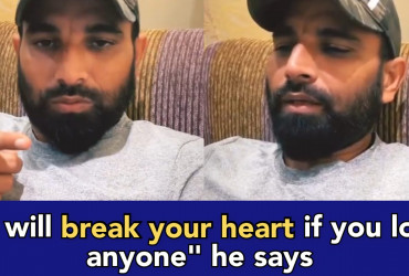 Bowler Shami sings a painful song on Instagram, indicates he will never love anyone in his life
