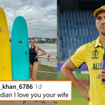 Pat Cummins replies to an Indian fan’s ” love your wife” comment, catch details