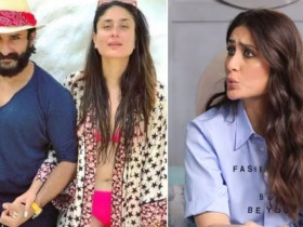 Hater insults Saif Ali Khan for allowing his wife to wear a bikini, Kareena strikes back!