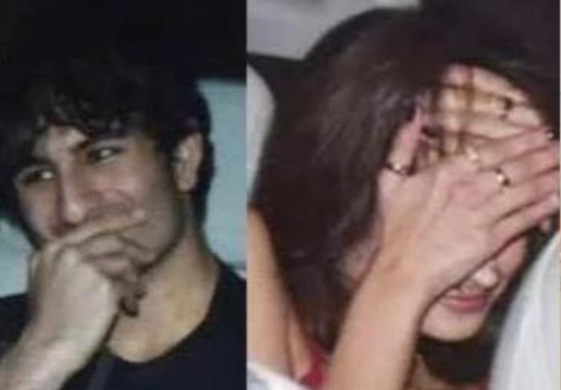 Saif Ali Khan's Son is dating this girl, both were caught in a car