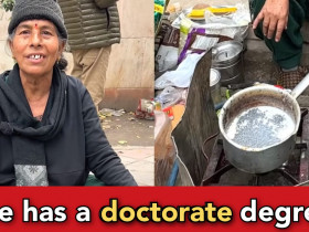 Double MA, PhD sells tea at roadside, is this value of education in India?