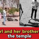 One sided love, lover kills girl and her brother in a Temple later he committed suicide