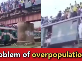 Watch: Bangladesh overcrowded trains crossing each other, internet goes crazy