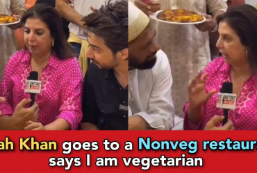 Farah Khan says I am hardcore vegetarian, but I used to like Musalman Khana when I was a child