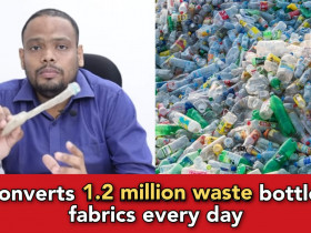 From Waste Plastic bottles to clothes, Gujrat man makes a successful recycling business 